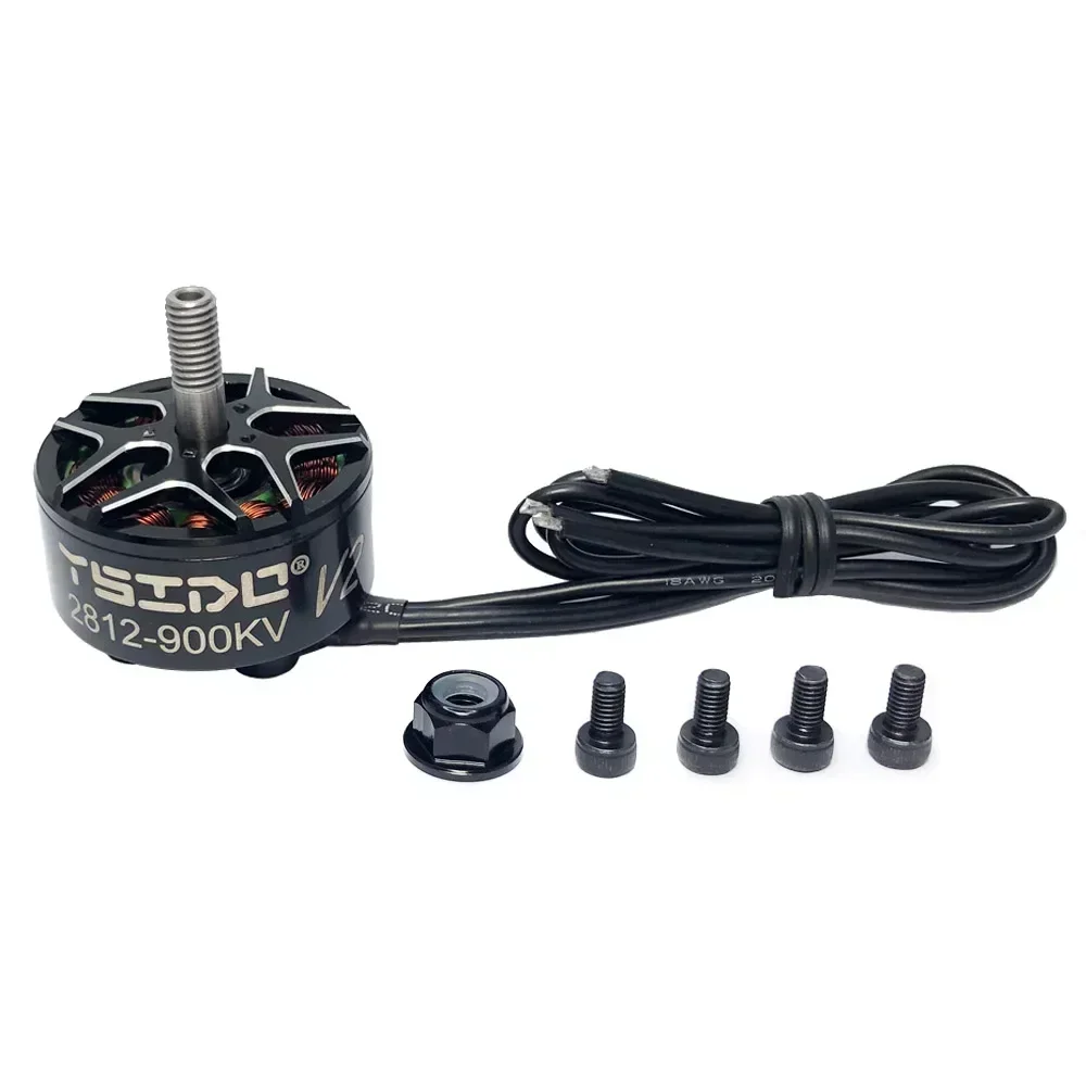 TIMEA 2812 V2 FPV Motor 900KV/1115KV 3-6S sin escobillas para avión multirotor RC 7 "8" 9 "FPV Motor de drones de largo alcance piezas de bricolaje