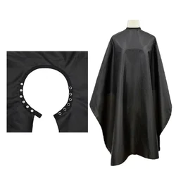 Snap Button Waterproof Hairdresser Apron Haircut Capes Salon Dust Proof Apron Styling Cloth Barber Shop Cutting Apron Cape Gown