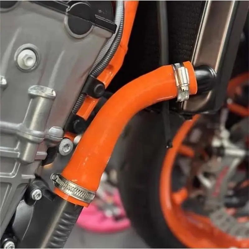 N26R-High-Temperature Resistant Radiator& Coolant Hose Kit(1 Set) For KTM 790/890 Duke& ADV Motorcycle