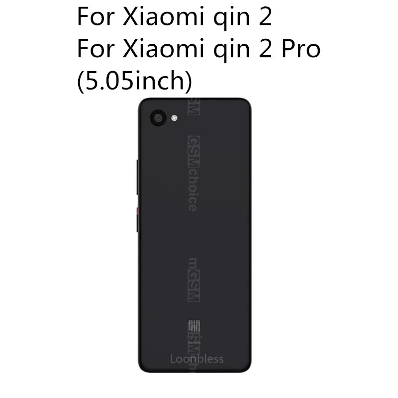 Funda con tapa para xiaomi qin 2 pro, carcasa de cuero y silicona, versión global
