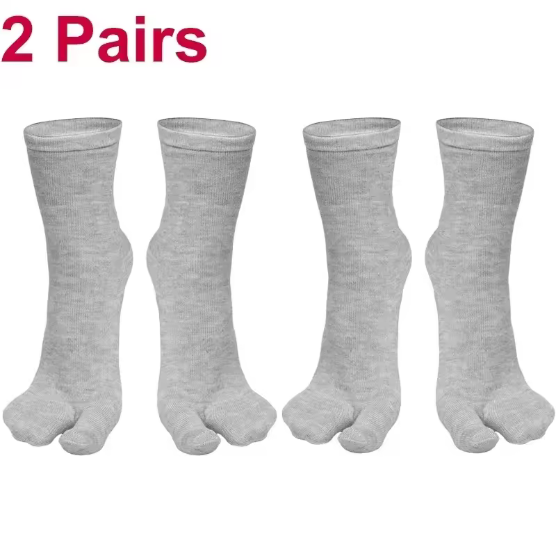 Fashion Japanese Style Tabi Toe Socks for Men Women Summer Fiber Two Finger Socks Kimono Flip Flop Sandal Split Tabi Toe Sock - Image 20