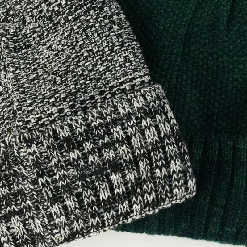 2025 트렌디 겨울 액세서리: 니트 모자, 스카프, 장갑 세트, 푹신한 폼폼 AB 얀 세트, 엄마/아내 선물