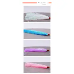 Señuelo faldón de calamar morado para pesca de atún