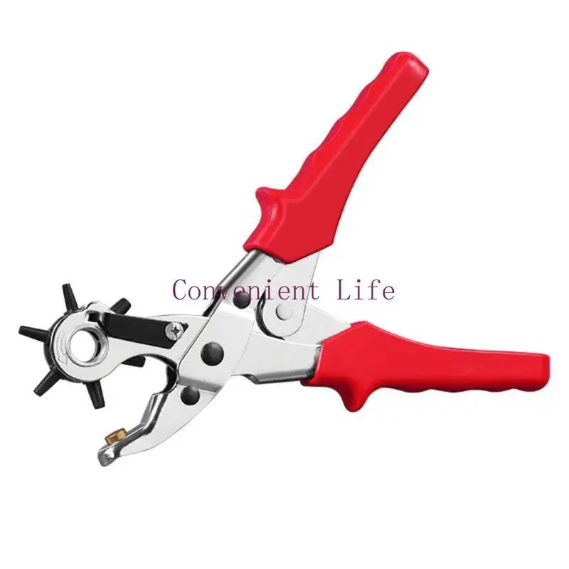 L1EE المهنية الجلود ثقب الناخس الجلود أداة تخريم لحزام حزام (استيك) ساعة يد حزام جلد ثقب الناخس للحرف اليدوية