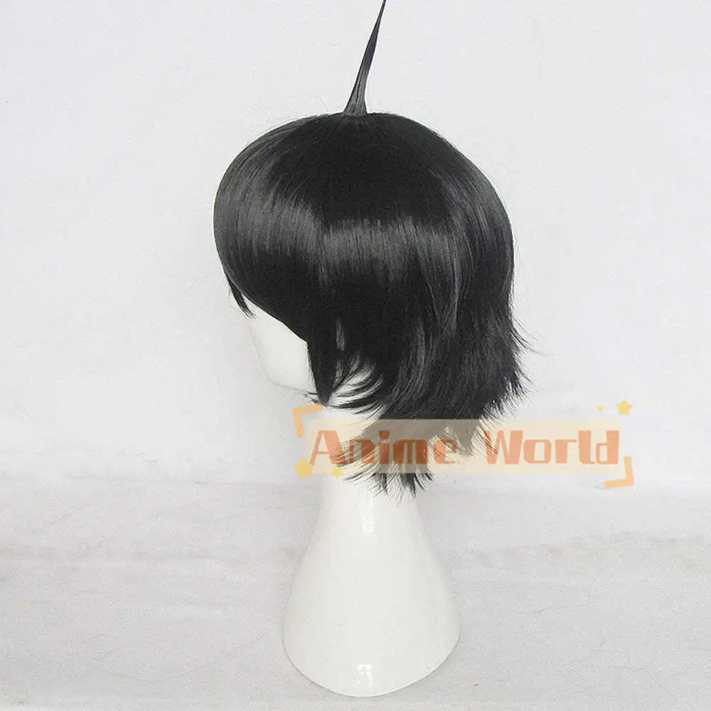 Bakemonogatari Nisemonogatari Koyomi Araragi Black Cosplay Wig