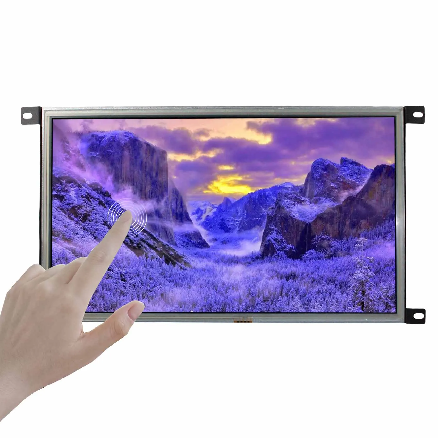 15.6" 1920x1080 1000nit Outdoor Resistive Touch LCD USB LCD Monitor