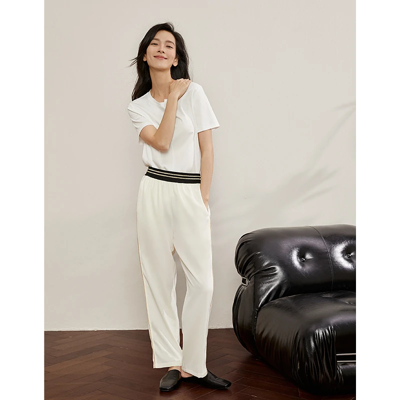 Women's sunscreen quick-drying straight pants, sports casual pants, summer outdoor commuting long pants