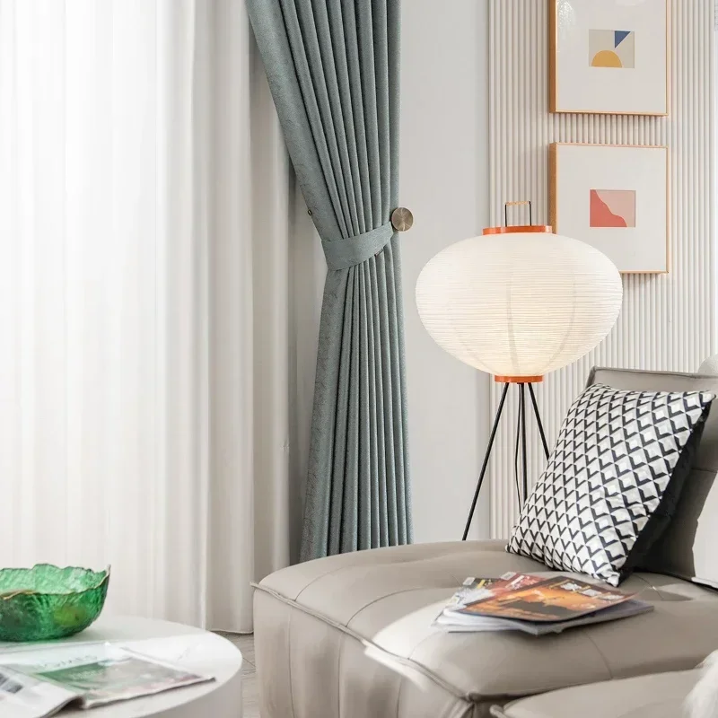 

Custom size modern Jacquard Curtains for Living Dining Room Bedroom Styling Light Luxury Blackout White Tulle Window Decor
