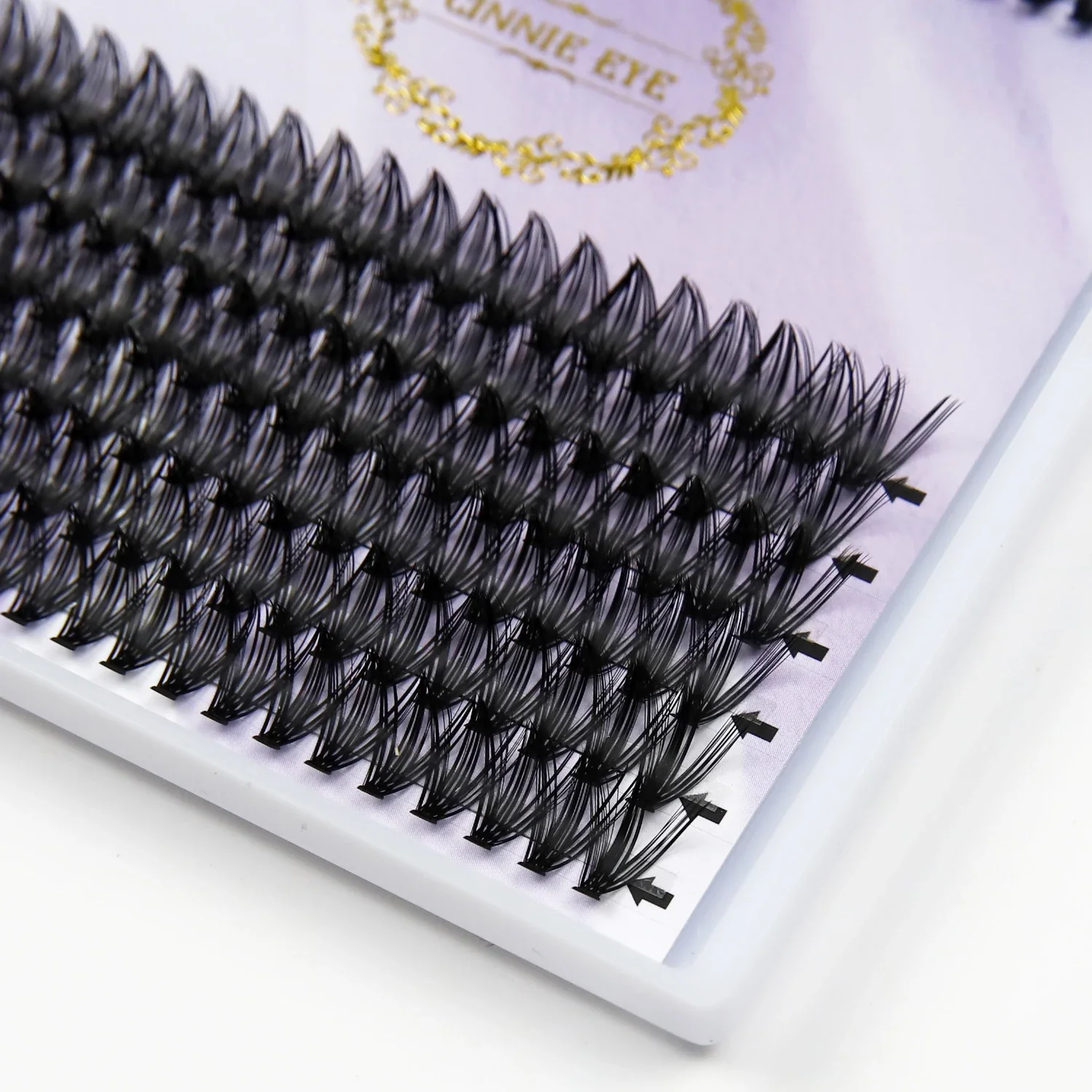 30D/40D Bundles Eyelashes Individual Cluster Lash Extension DIY Makeup False Eylash Volume Fans Wispy Ready Made Lash Bunches