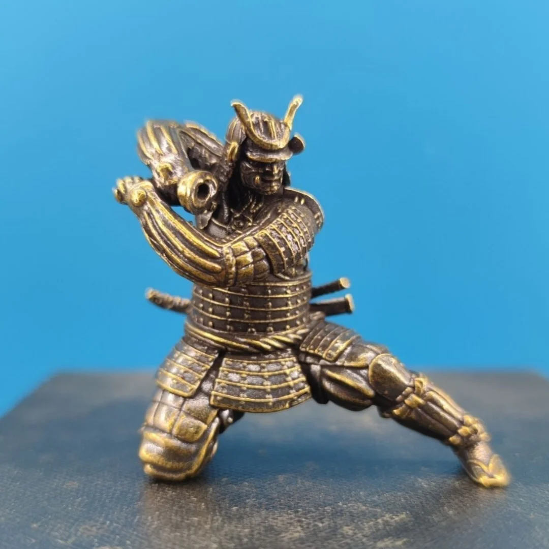 Brass Samurai Incense Burner Incense Insert Home Indoor Thread Incense Burner