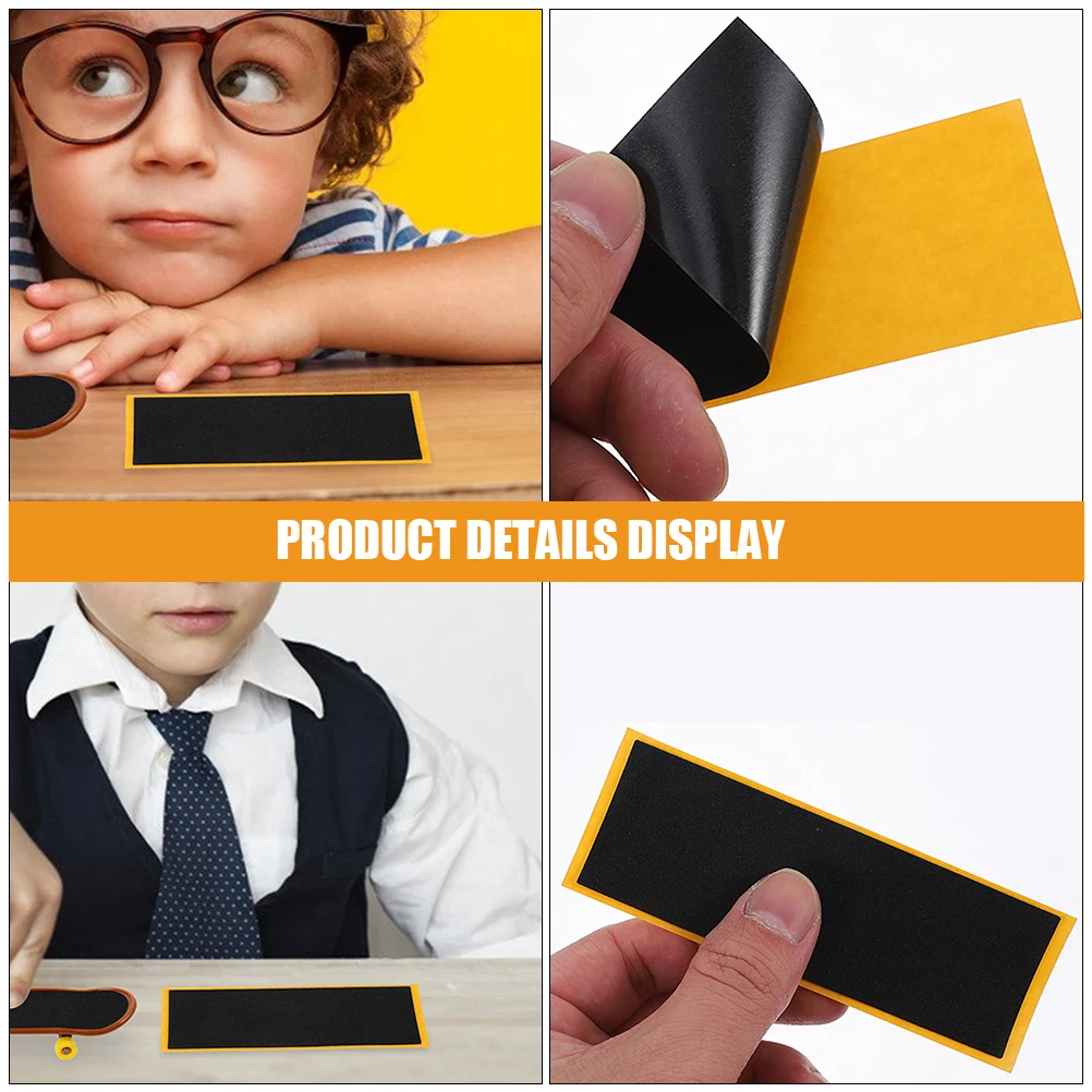 10 قطعة عدم الانزلاق رغوة شريط لحام المضادة للانزلاق الأصابع لوح التزلج اكسسوارات إصبع لوح التزلج قبضة أشرطة نونسليب أشرطة الاصبع