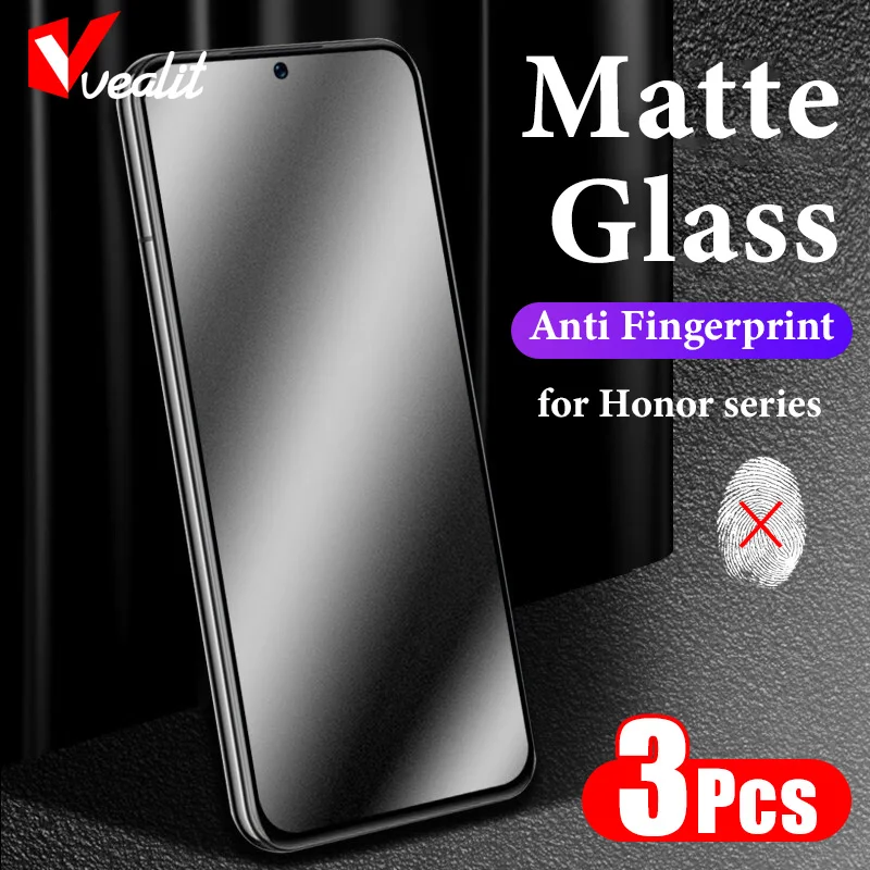 

1-3 шт. матовое Защитное стекло для Honor X8 X7 X6 X9 8X 8S X40i X30 X20 9A 9C 10X 9X Защита экрана для Honor 20 Lite 50 30i