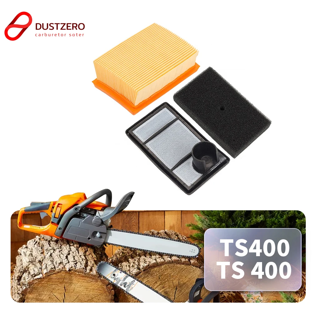 Kit de filtro de ar para stihl ts400 ts 400, serra de corte de concreto, motosserra rep 4223-141-0300 4223-140-1800 4223-141-0600 4223-007-1010