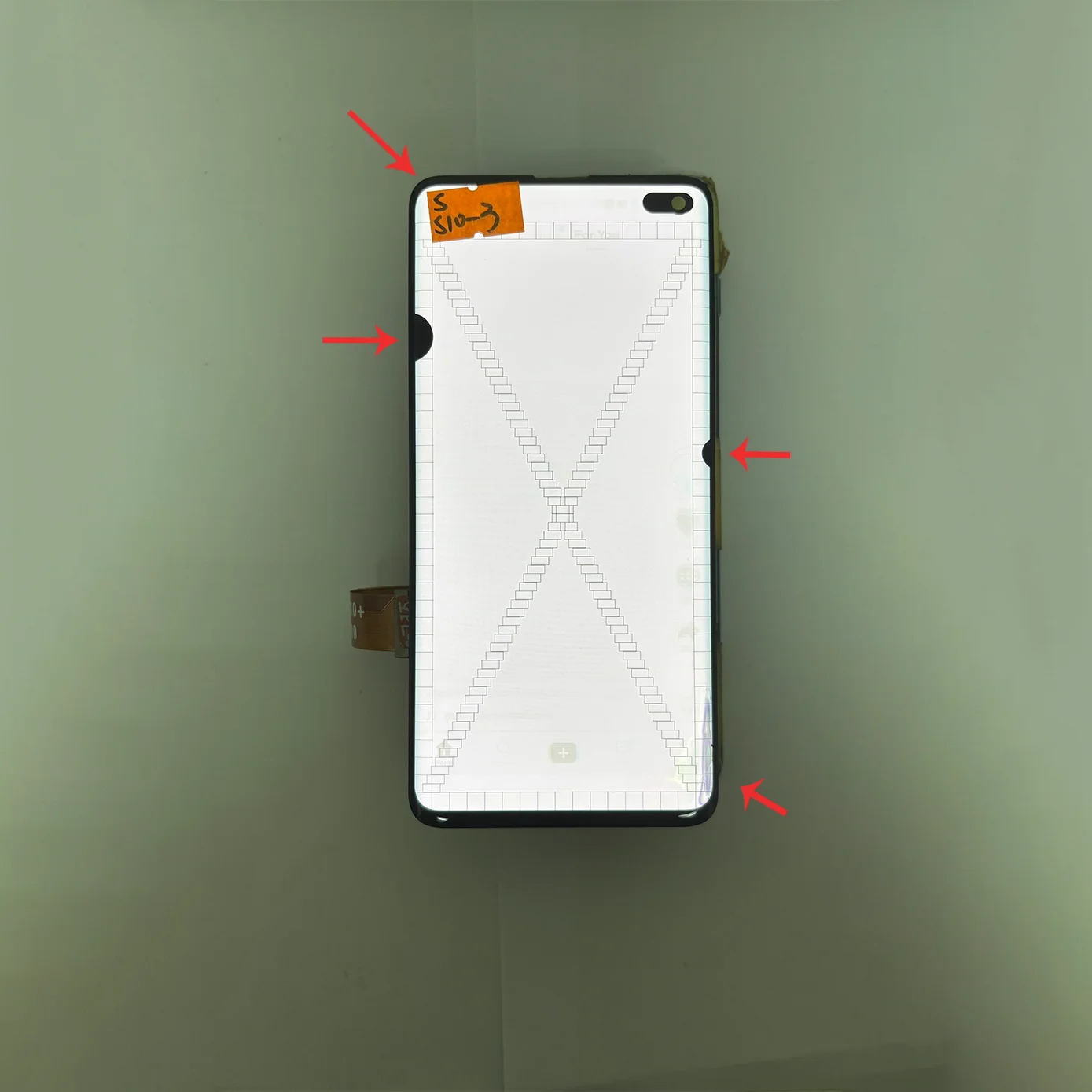 High Quality Amoled Tested LCD For Samsung Galaxy S10 LCD Display Touch Screen Digitizer Assembly Replacement With Defect