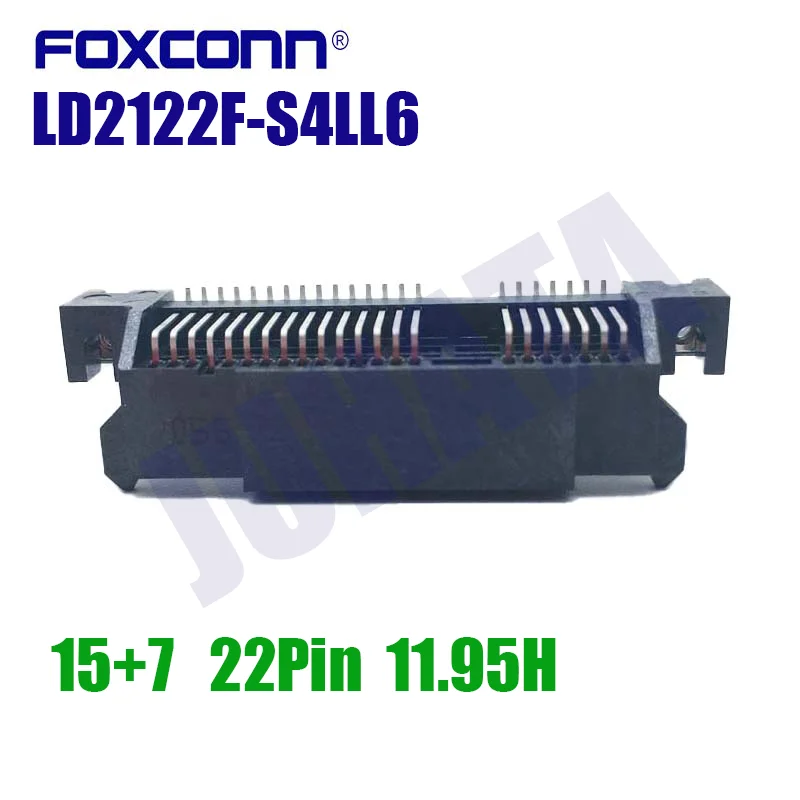 

22pin Female Connector for Computer Hard Drive Foxconn LD2122F-S4LL6 SATA 7+15 Female Connector for Computer Hard Drive 11.95H