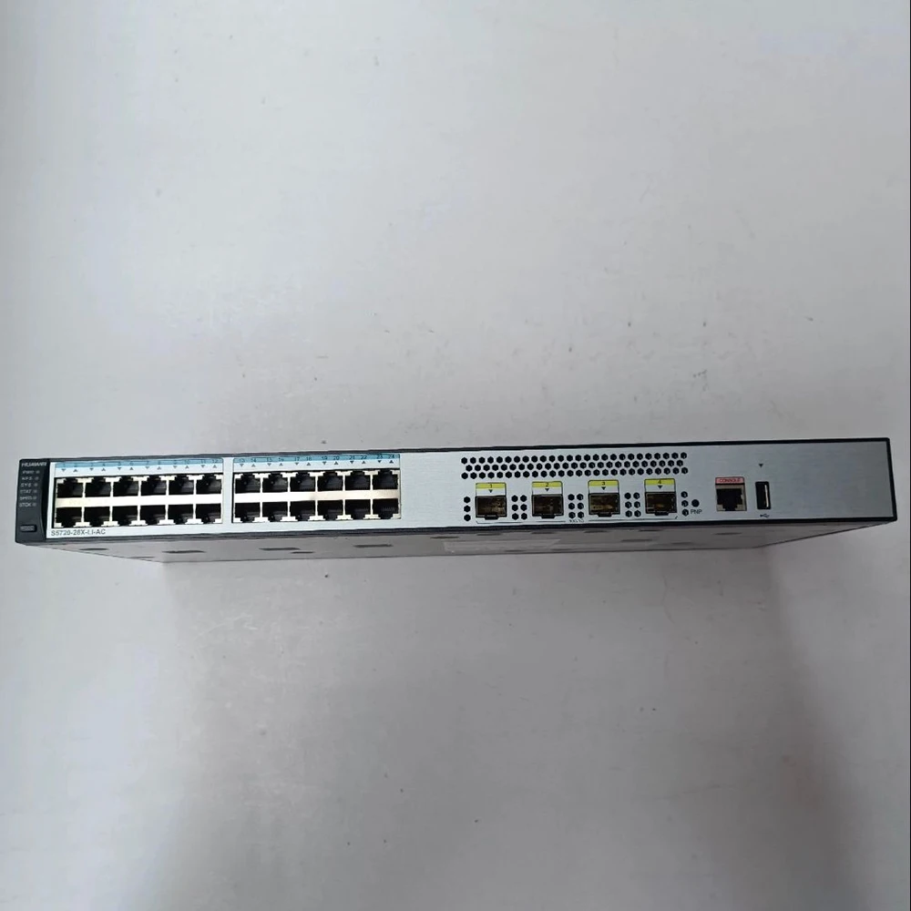 

For Huawei 10G Switch with 24 Gigabit Ethernet ports and 4 10G optical ports S5720-28X-LI-AC