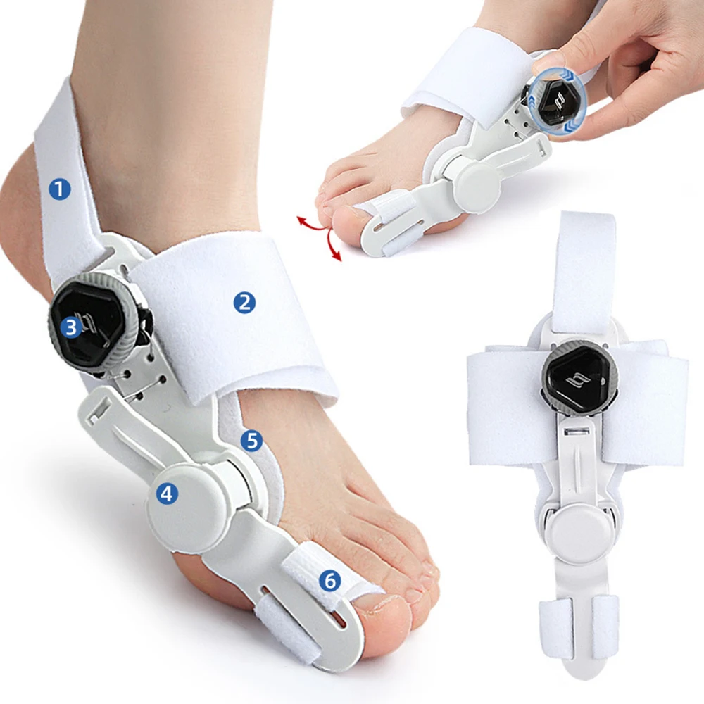 Big Toe Hallux Valgus Splint Corrector Splint Orthotics Splint Foot Care Toe Eversion Useful Orthosis Corrector Foot Care Tool