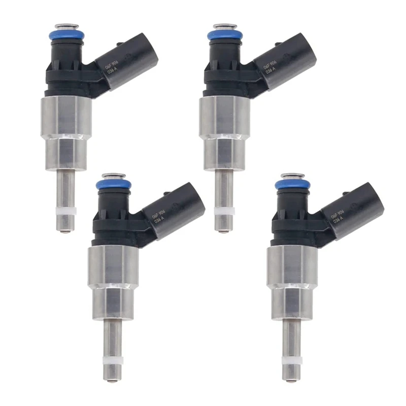 4PCS New High Quality Fuel Injector 06F906036A 0261500020 06F 906036 For  A6 2.0T A3 Q5 Volkswagen Golf Passat Jetta