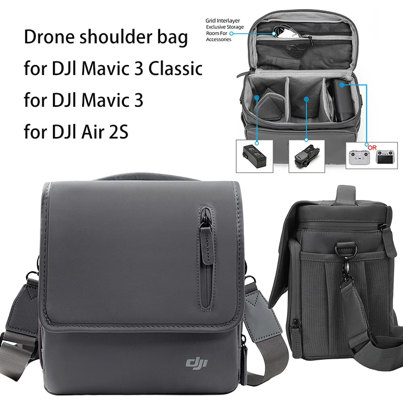 Portable Single Chamber Drone Case For DJI Mavic 3 Pro Storage Bag DJI Mavic 3 Classic / Mavic 3 Bag