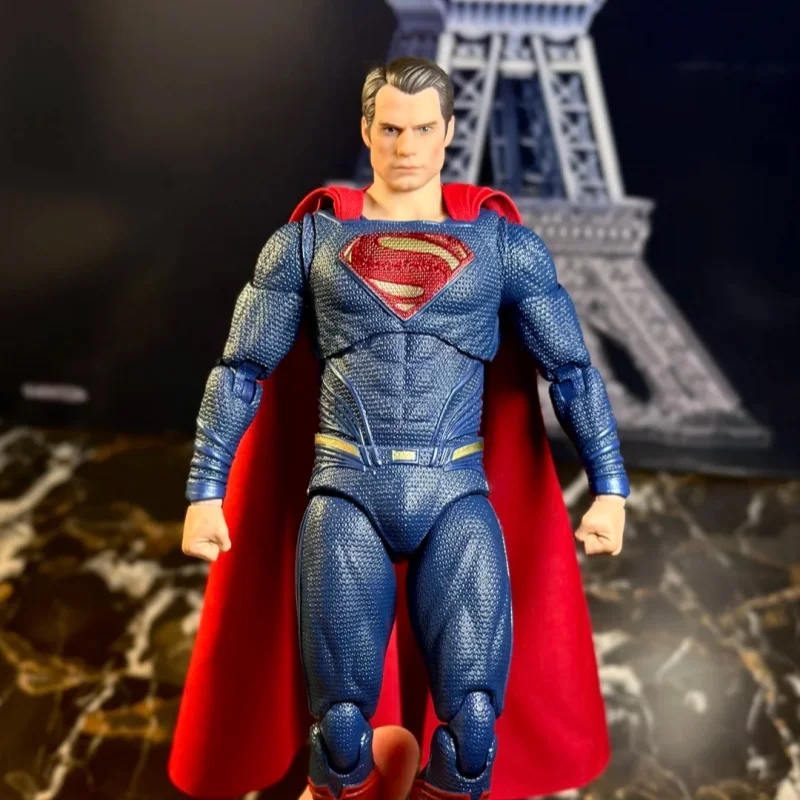 폰드조이 DC BVS 디럭스 세트 19cm 헨리 슈퍼맨 전투 손상 아머드 배트맨 액션 피규어 남성용 선물