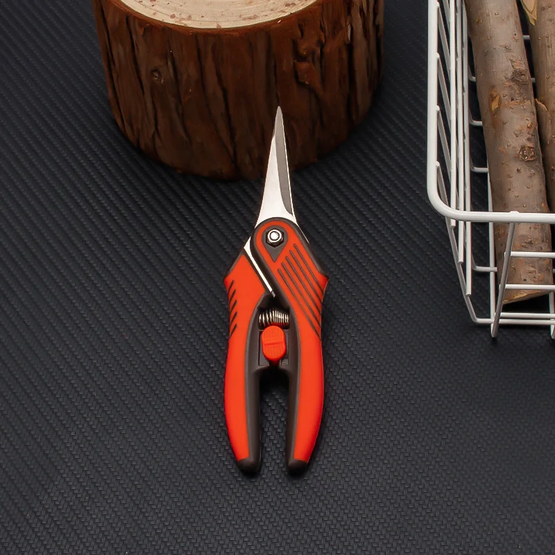 Stainless Steel Garden Pruning Shears Fruit Tree Branch Cutter Gardening Scissors for Plants Flowers Trimming Tool