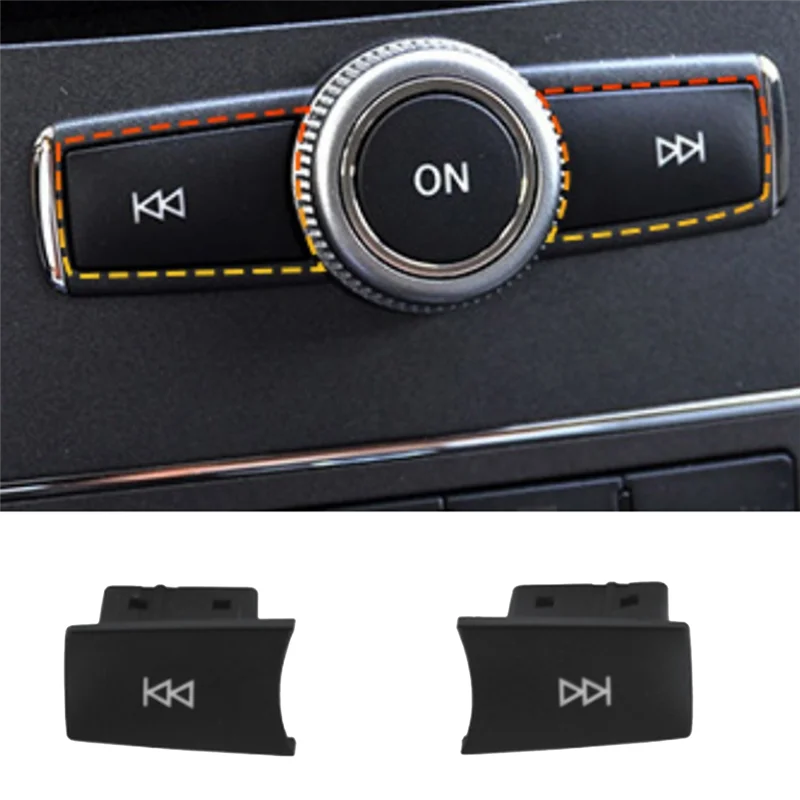 

A51K-Car Center Console Audio CD Forward Reverse Ddjustment Button 2048706289 For C Class W204 GLK X204