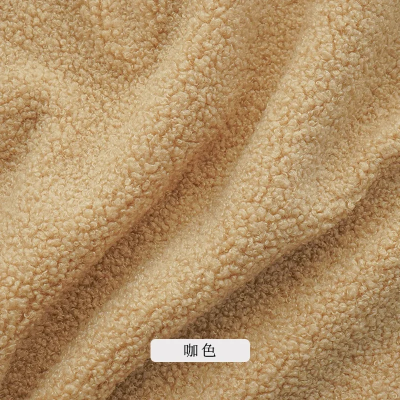 160x50cm/160x200cm Thickened Lamb Wool Fabric For Winter Hoodies, Outerwear, Pillows, Pet Beds, Handmade DIY Clothing Fabric