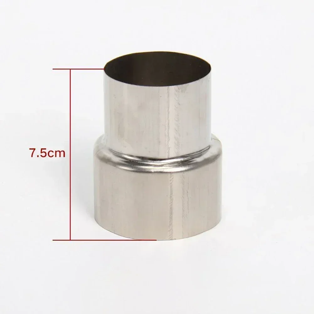 Adaptor Stove Pipe For Chimney Lining Connections Reducer Ø70mm/Ø50mm Exquisite High Quality Rigid Pipe Stainless Steel