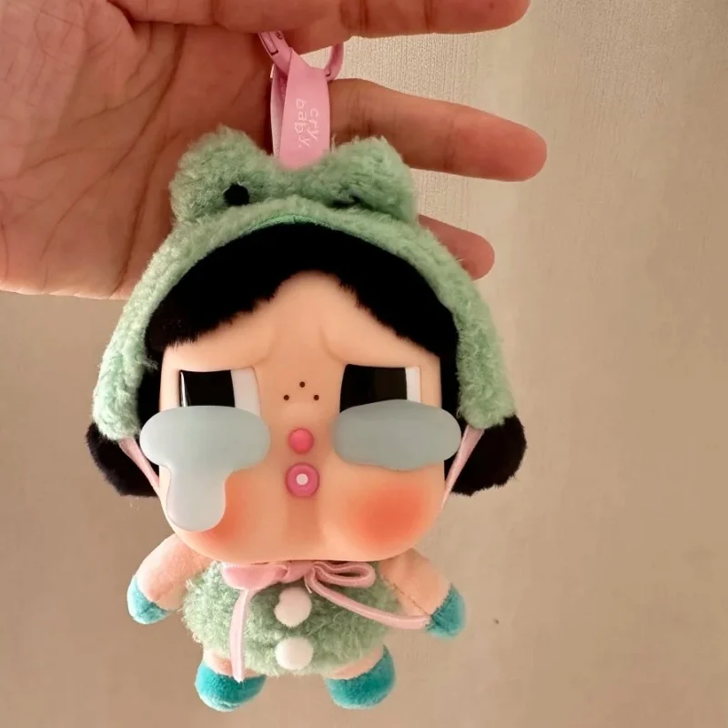 New Arrival Genuine Crybaby Crying Again Series Figures Vinyl Face Model Toy Crybaby Animal Pendant Doll Keychain Birthday Gift