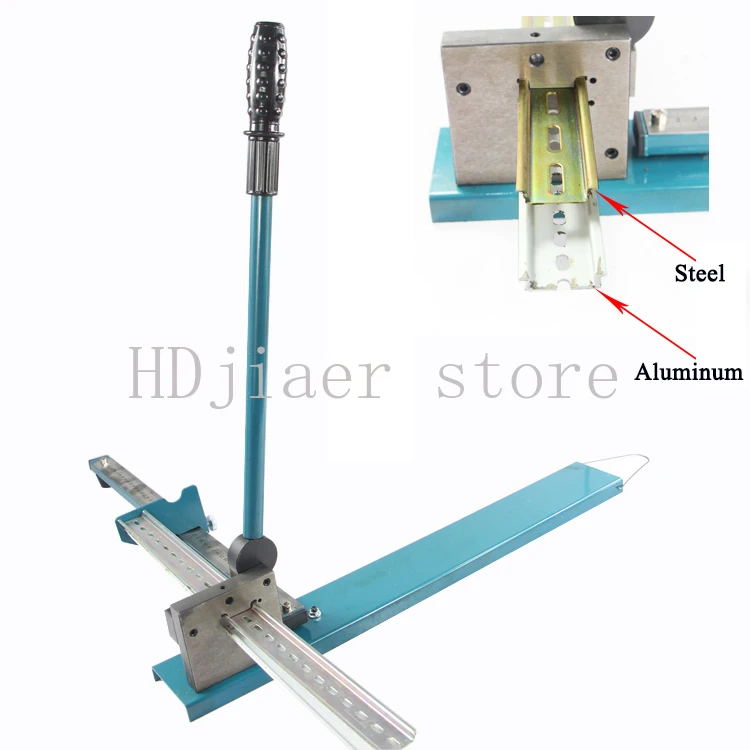 

2025 Manual DIN Rail Cutter – Guide Rail/Aluminum Trunking Cutting Machine for Electrical Installation