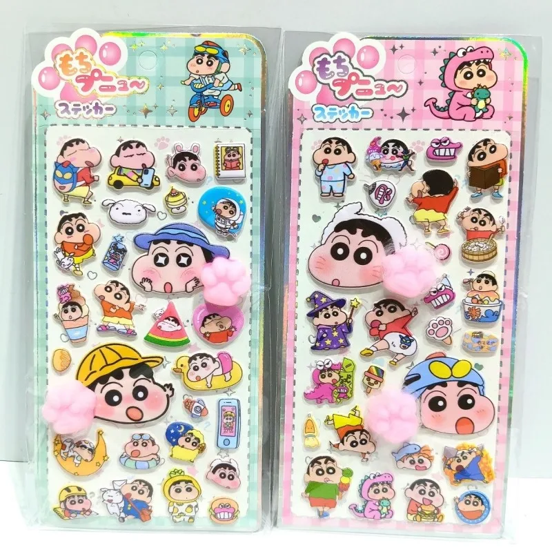 

Карандаш Шин-тян, наклейки на кнопку, милые креативные 3D стерео разпаковка, наклейка в виде кошачьей лапы, новая наклейка на чехол для телефона «сделай сам», подарки