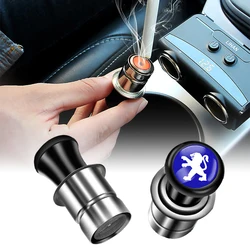 Car Cigarette Lighter Plug Adapter Portable Power Outlet Car Styling For Peugeot 108 406 407 408 206 207 208 306 307 308 508