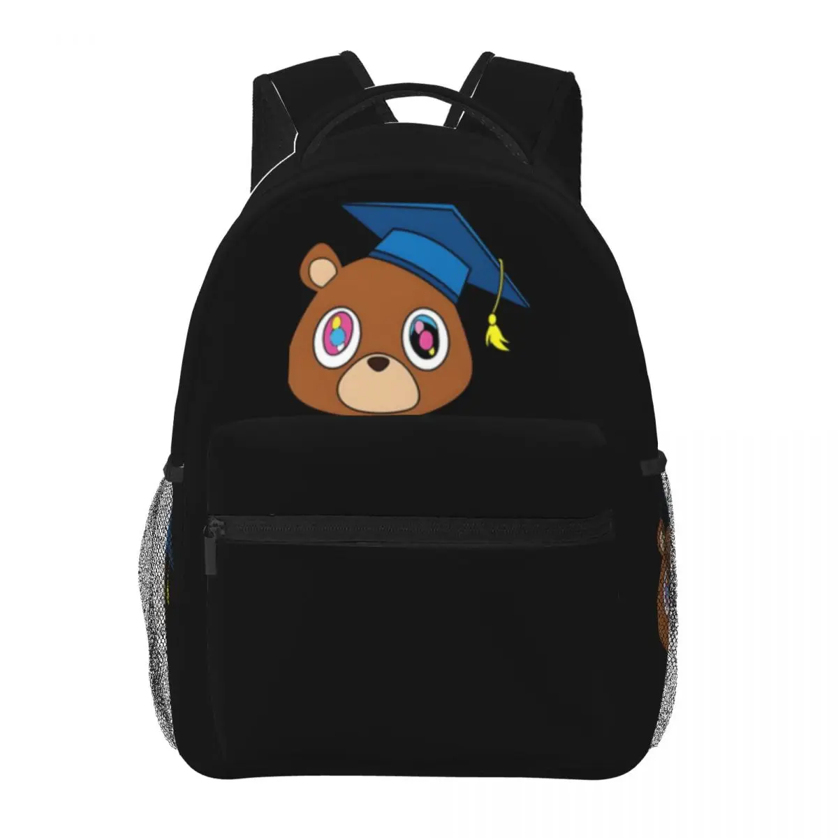 

Kanye Graduation Bear Backpack for Men Women Fashion High School Hiking Travel Daypack College Shoulder Bag Outdoor 16in