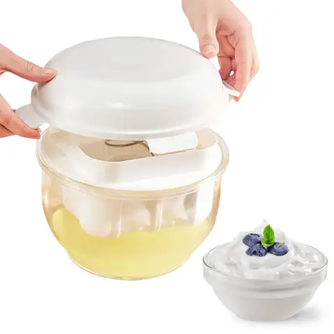 Colino per yogurt da 3 litri Colino per yogurt greco Macchina riutilizzabile per yogurt e formaggio multiuso per spremere il latte di soia