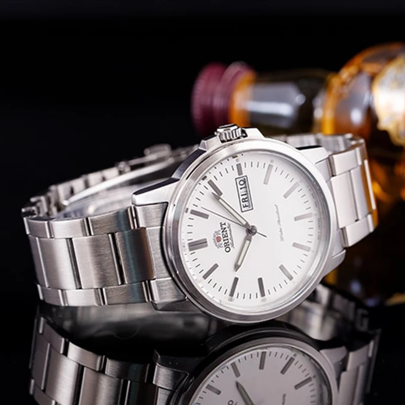 Orologio meccanico giapponese Orient Watch, orologio da lavoro luminoso originale importato dalla serie classica