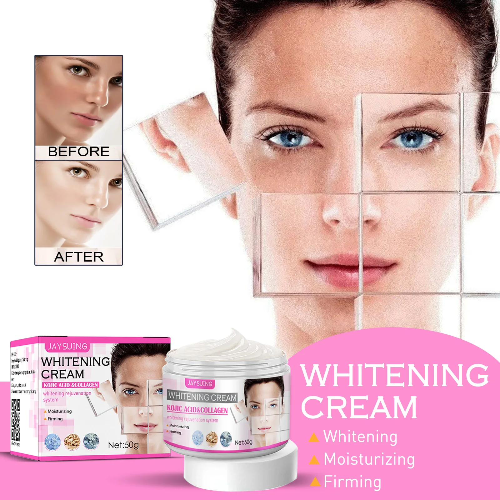 Moisturizing Brightening Skin Moisturizing Cream Beauty Cream Lightening Spots and Firming Skin