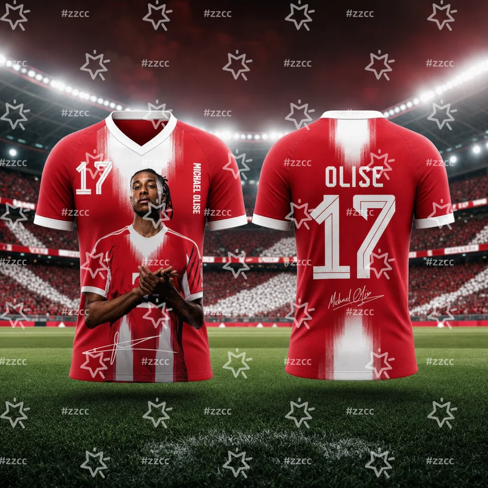 2026 Michael Olise France Team Football Jersey Match & Training