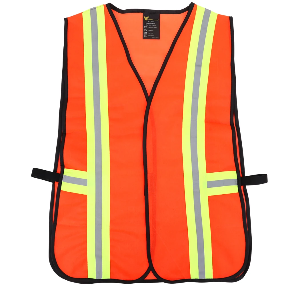 Industrielle Sicherheitsweste mit reflektierenden Streifen, atmungsaktive Nachtarbeitsweste, Bauarbeitsweste für Damen und Herren