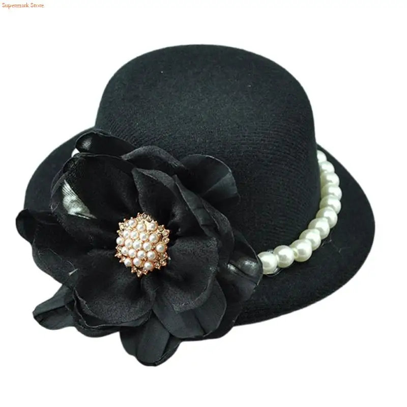 Q5WE Permanent British Themed Hair Addition Clip Tight Constantly Comfort Denial Slip