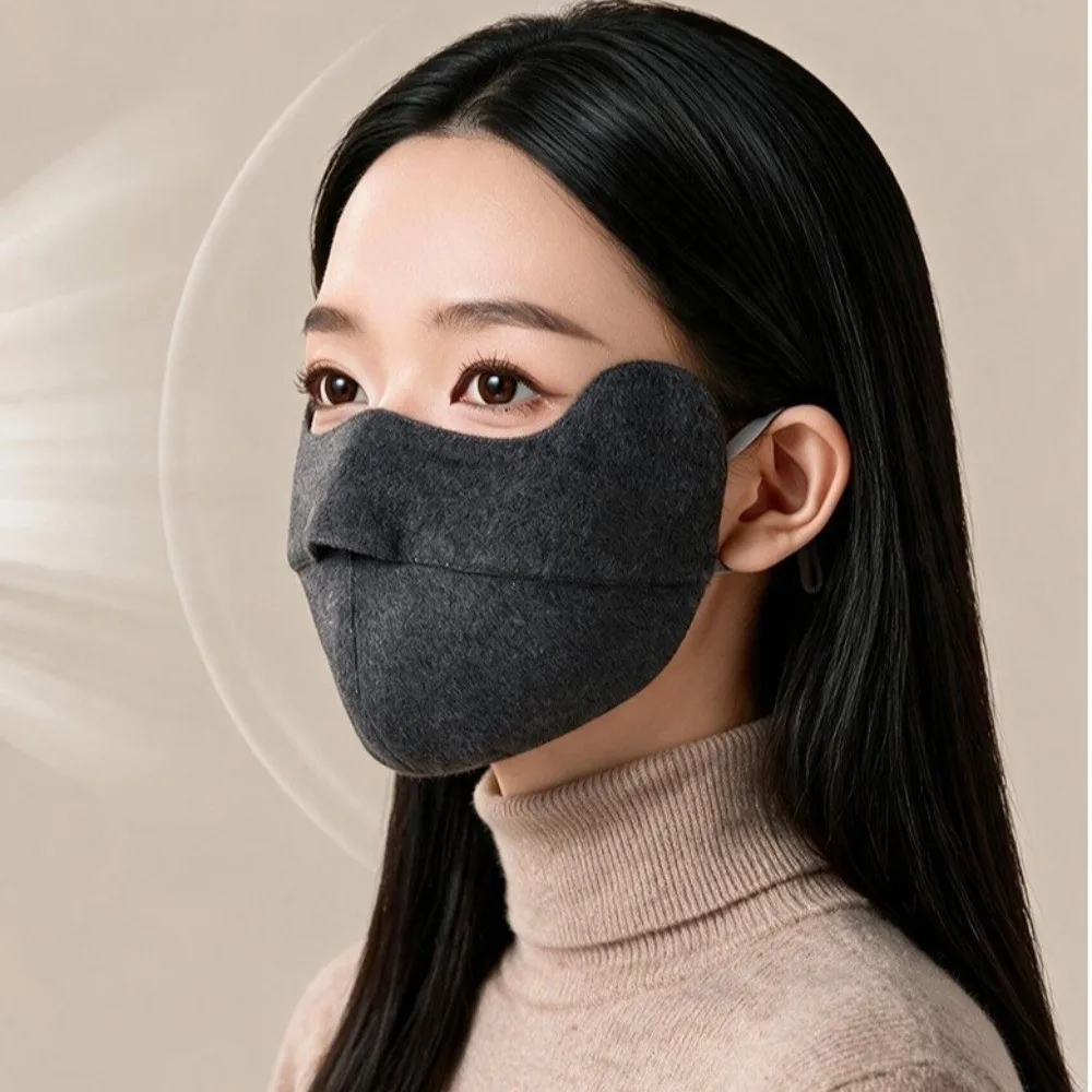 Half Face Mask Half Face Mask Eye Corner Protection Eye Protection Winter Face Mask Thermal Warm Windproof Face Mask