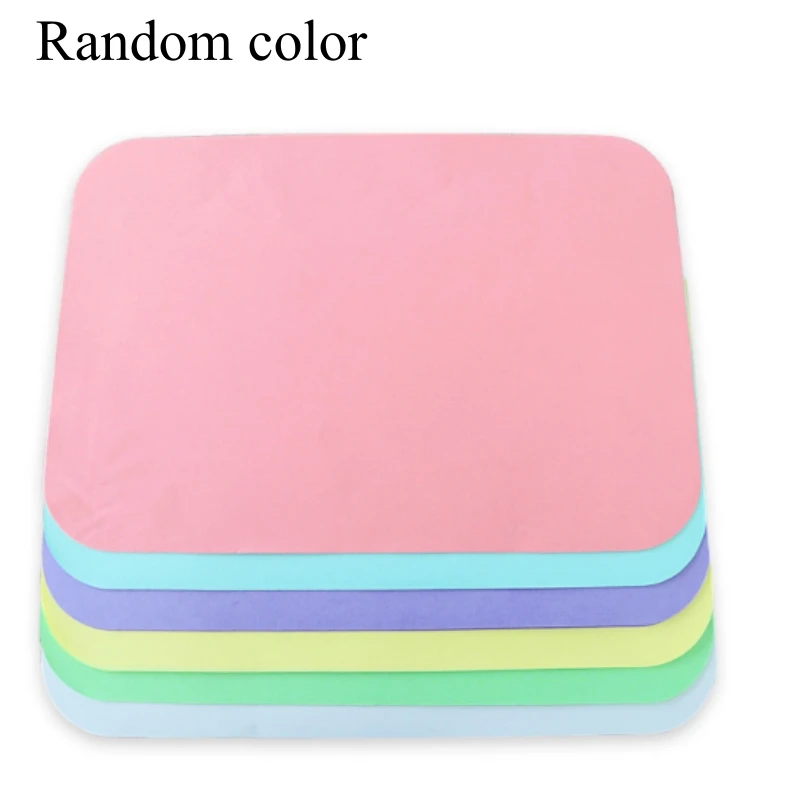 100Pcs Disposable Dental Tray Covers Clean Pad Surgery Tray Mat Cover Oil-Proof Sheet