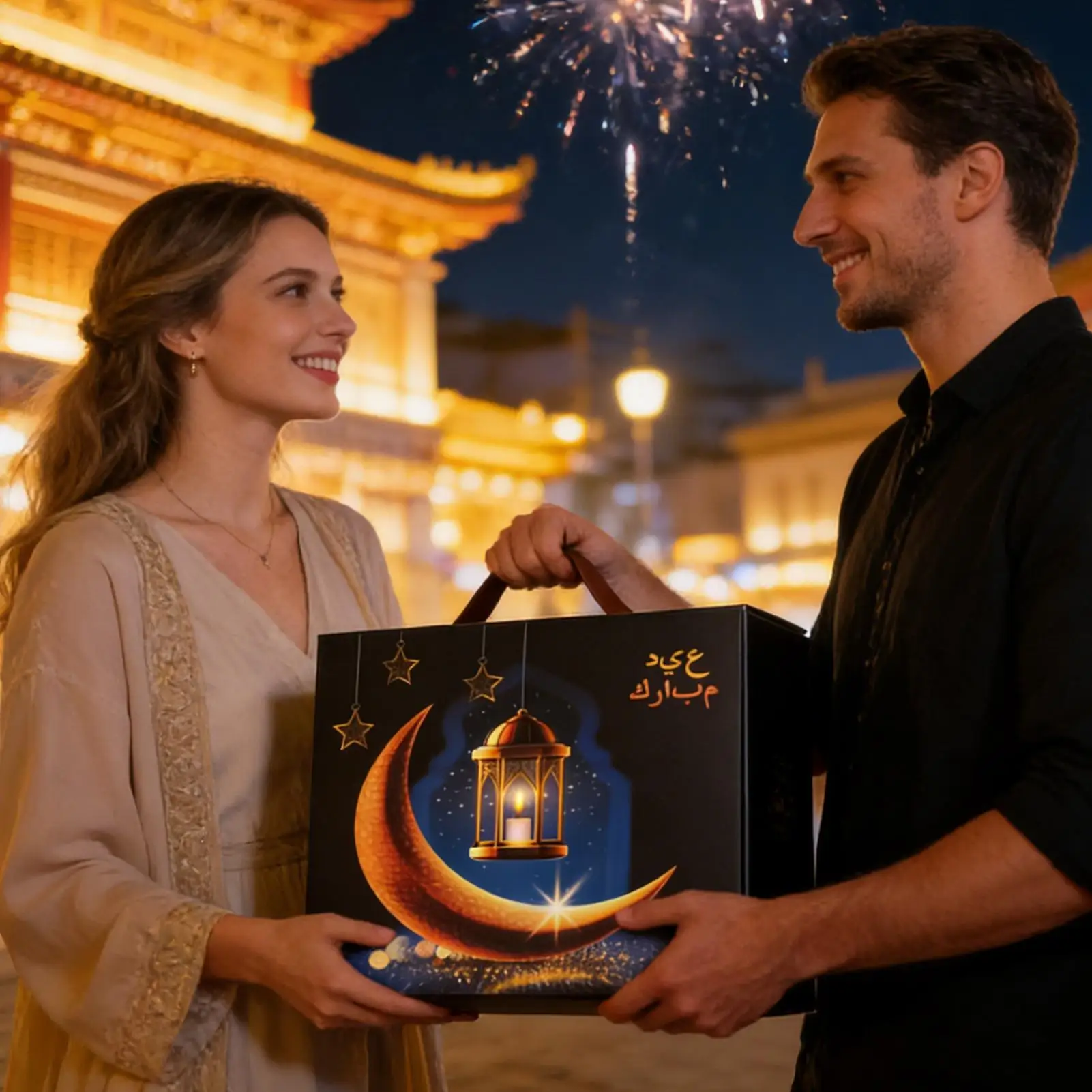 

Календарные коробки-сюрпризы для праздников Ближнего Востока, контейнеры для сладостей, обратный отсчет, коробки для конфет для любителей рукоделия, для дома, офиса, квартиры