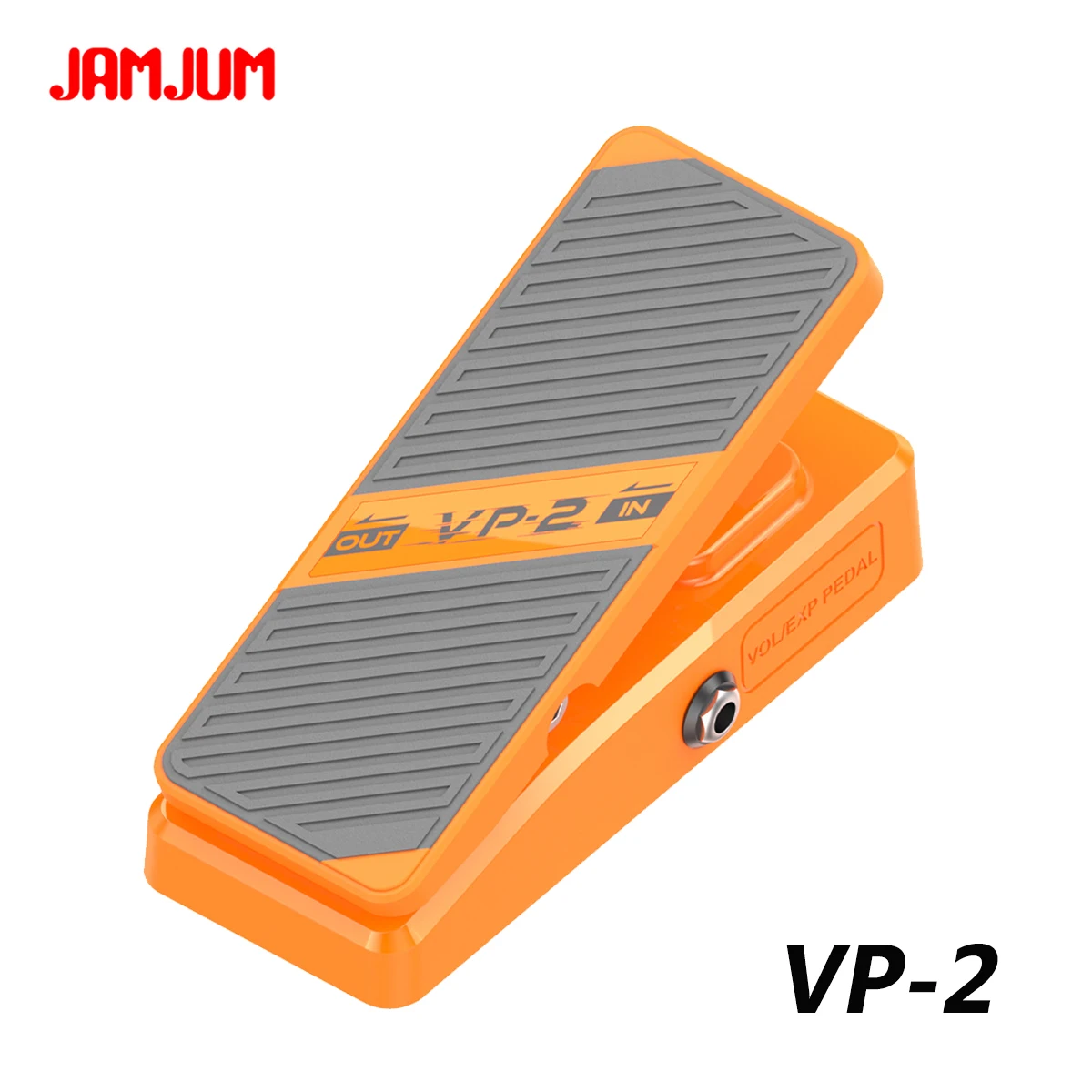 jamjum-vp-2-エクスプレッション-ボリュームペダル-–-正確なコントロール、滑り止めソフトラバー、23-°-旅行用、外部電源不要