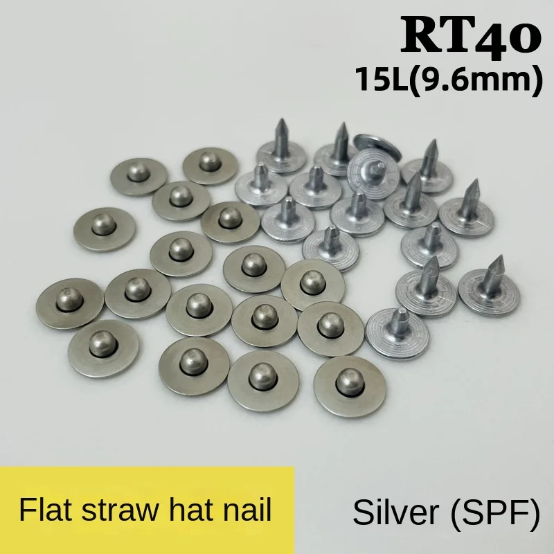 20PCS/40PCS/100PCS Japanese YKK Buttons, RT40 Flat Straw Hat RivetsBottomImpactDenimReinforcedCopper Denim Nails