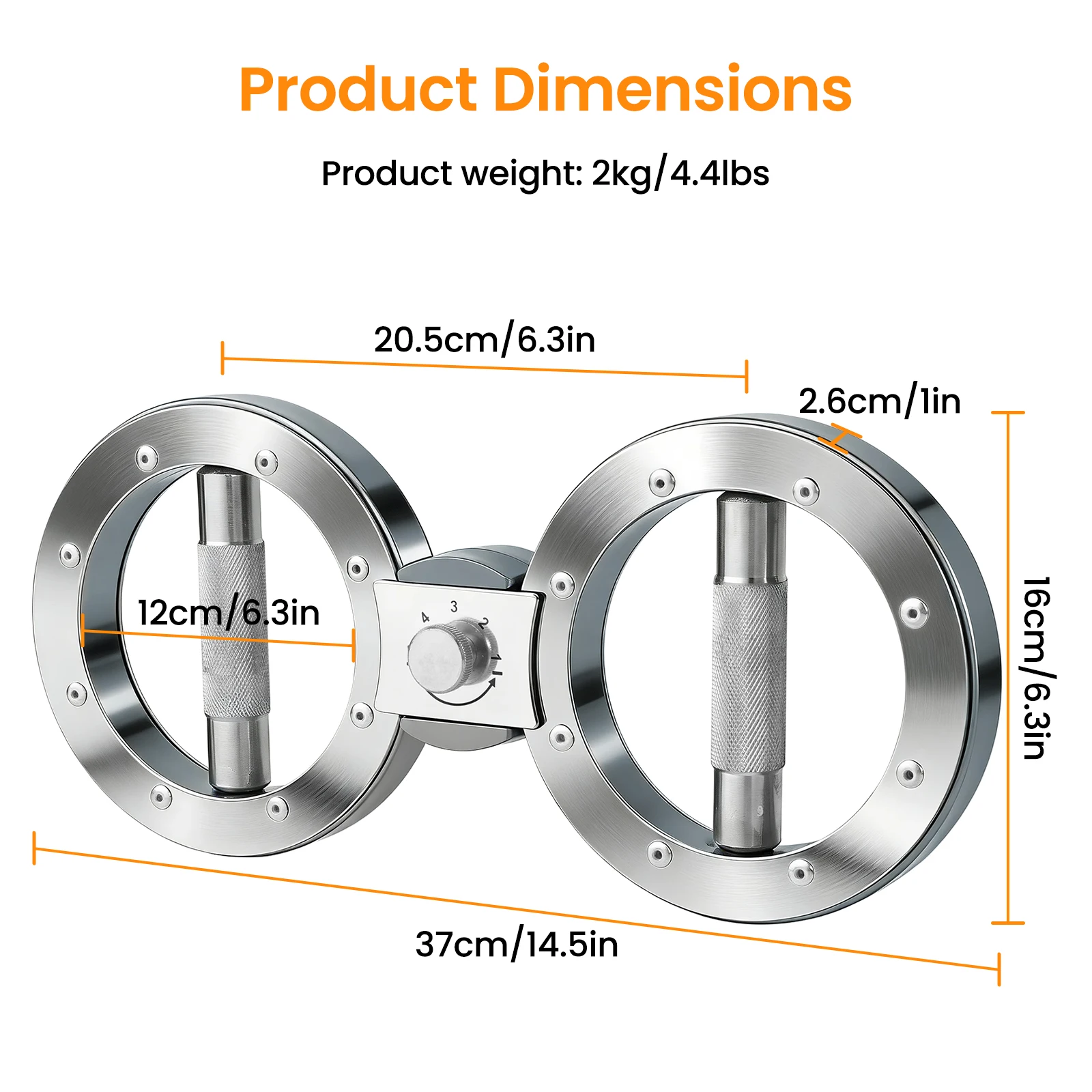 آلة الدوارة متعددة الوظائف قبضة قوة المدرب 8 إلى 15 جنيه قابل للتعديل الساعد التمارين