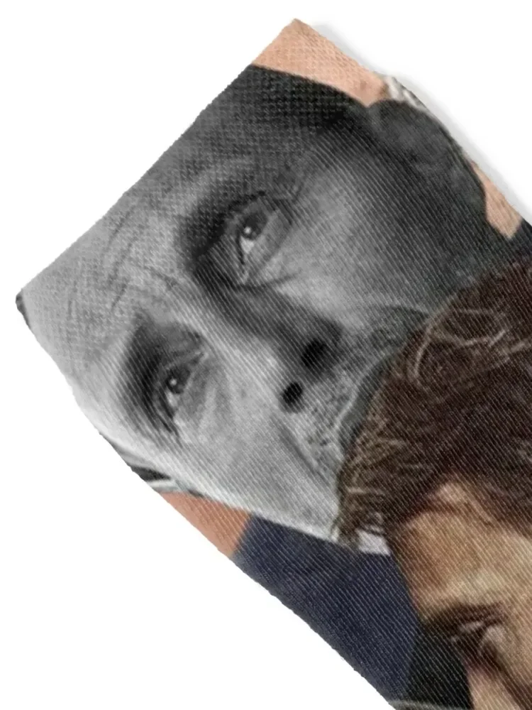 Mads Mikkelsen Fotocollage Socken Strümpfe Kompression Halloween Damensocken Herren