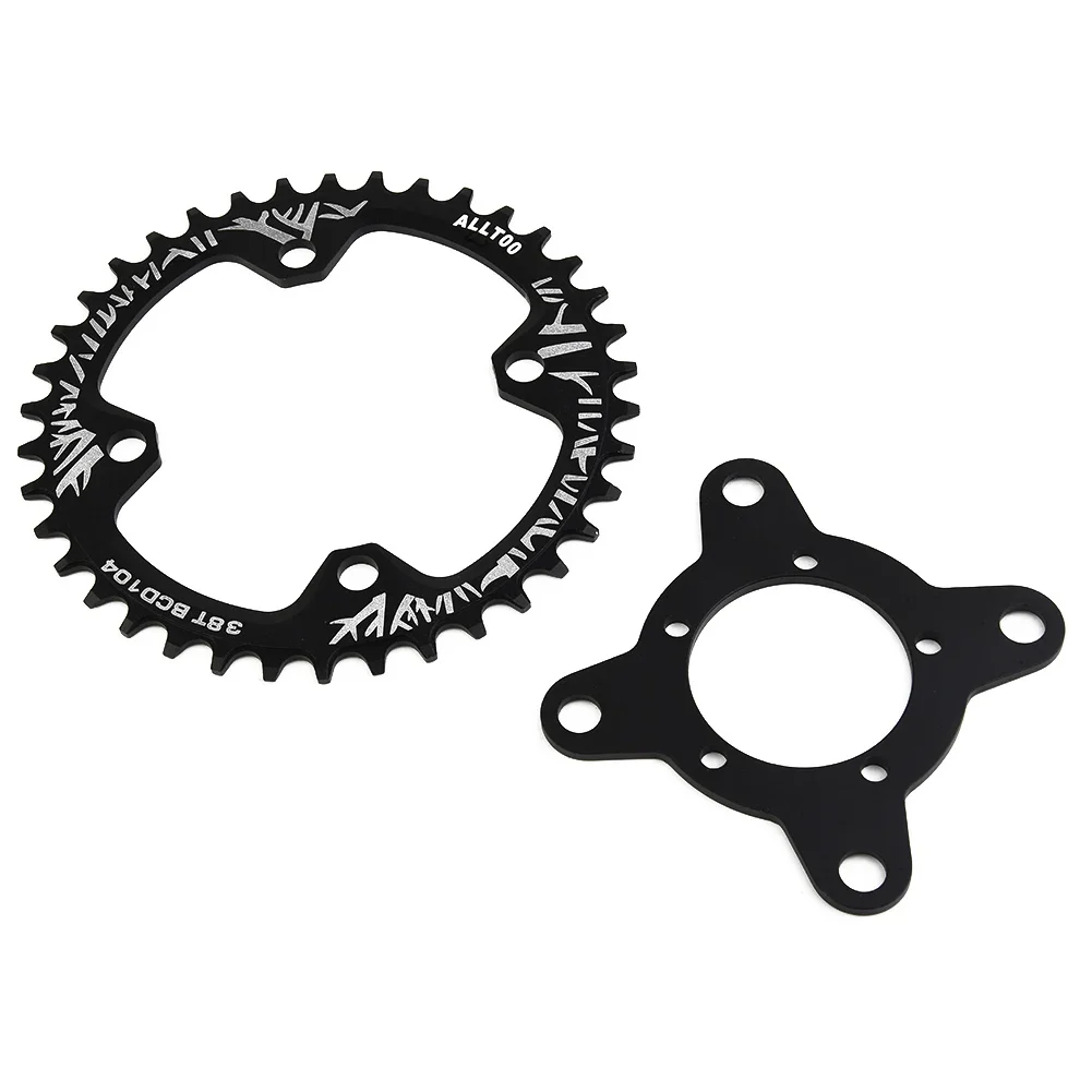 Electric Bike Ebike 32T/34T/ 36T/Chainring Adapter Aluminum Alloy For Bafang BBS01/02 Mid Drive Motor Crankset Tooth Plate Parts