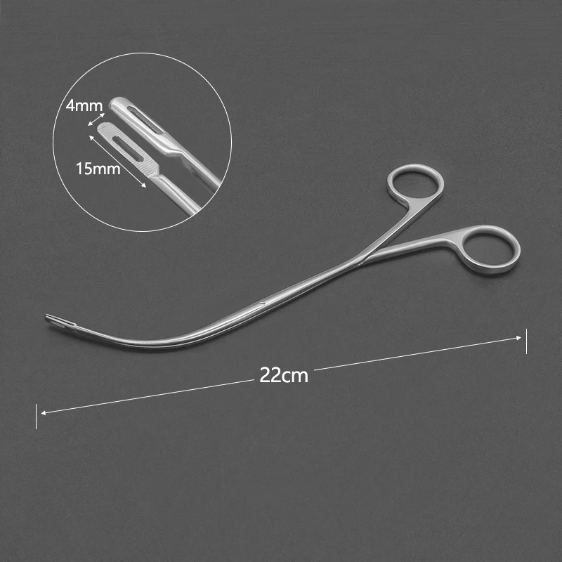 Foreign Body Forceps For Fish Bone Indirect Laryngeal Forceps For Tracheal Intubation Catheter