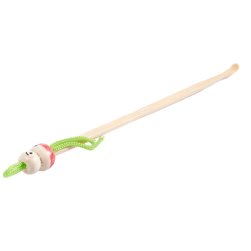 

B78B-64 Pcs Assorted Color China Top Wood Earwax Scoop Earpick