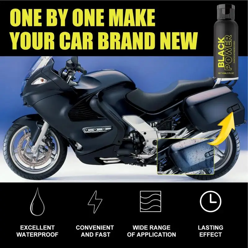 Restorer Trim Restorer Automotive Parts For Car Quick Black Trim Restorer Automotive Interior Decor Refurbishing Agent